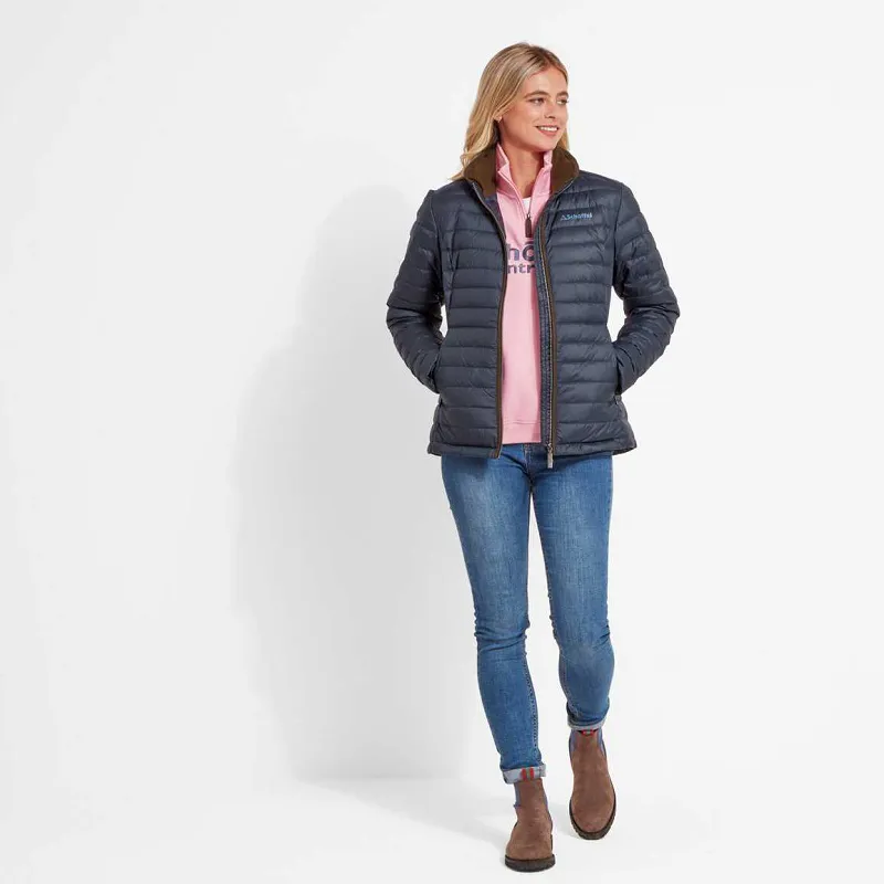 Schoffel Womens Hambleton Down Jacket Petrol Blue